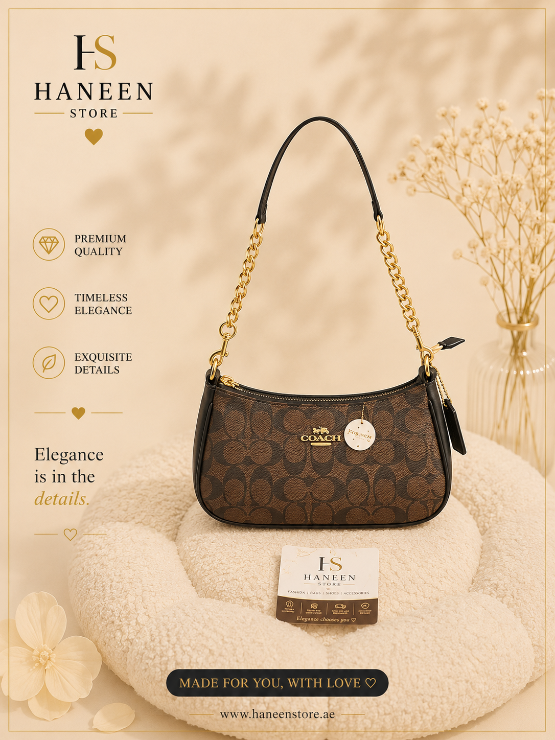 COACH Signature Shoulder Bag