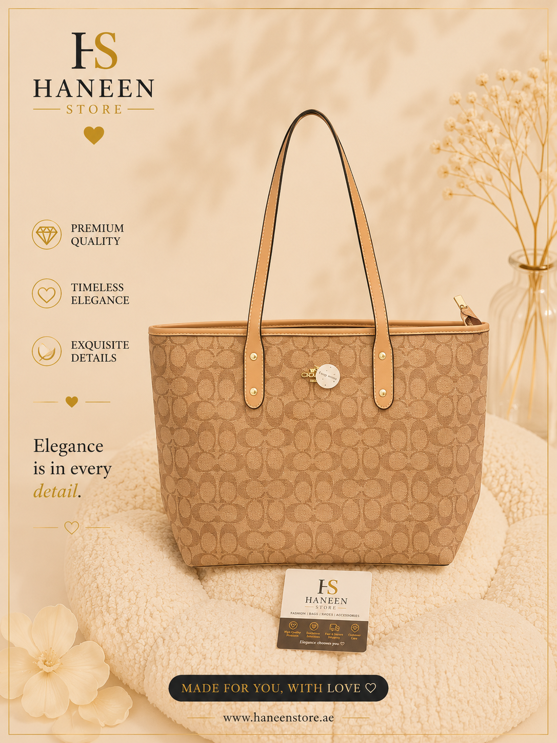 COACH Signature Tote Bag