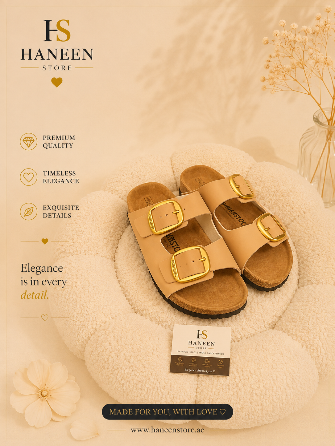 BIRKENSTOCK Double Buckle Sandals